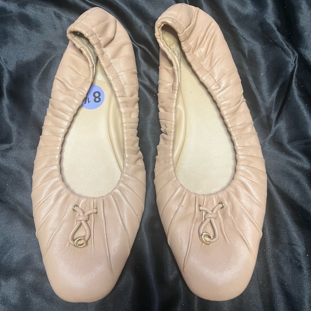 Elegant Tan Ballet Flats